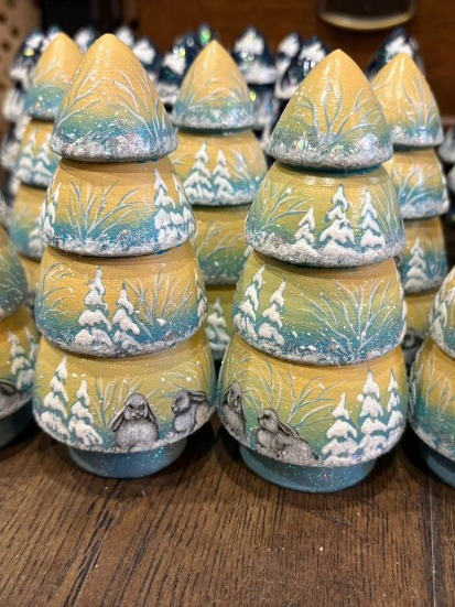 Bijou Fait Main, Boîte Artisanale, Poupée d'Art - Les Merveilles de l'Est | Article ID: 10057